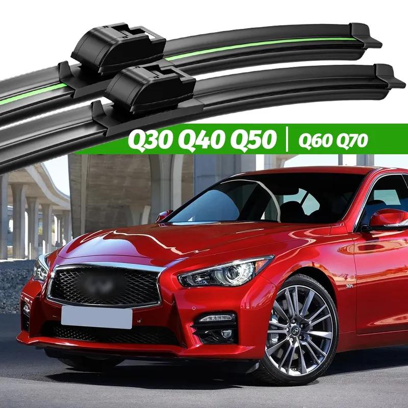 Для Infiniti Q30 Q40 Q50 Q60 Q70 2013-2019 2 шт. Передние щетки стеклоочистителя Аксессуары для окон лобового стекла
