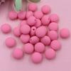30 шт. 12 мм акриловые конфетные цветные матовые плоские круглые бусины DIY браслеты ожерелья материалы для бисероплетения ручной работы ювелирные аксессуары