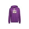 adidas Мужская баскетбольная толстовка с графическим принтом Dame, фиолетовая HG8914