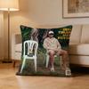 B-Bad B-Bunny Debi Dtmf Pillow Case For Sofa Living Room Home Office Decor Protective Cover