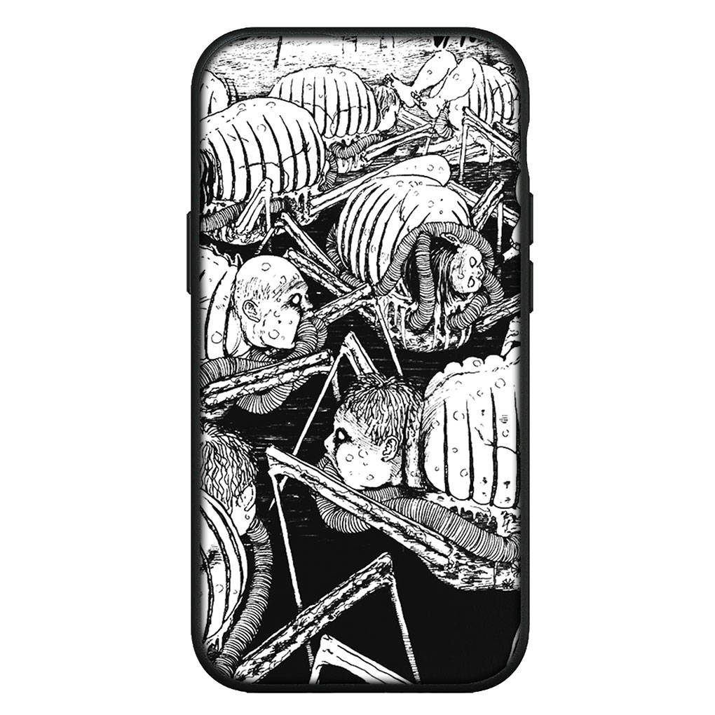 Чехол для iPhone 16 15 Xiaomi Redmi Note 13 12 11 Pro Max X 9 14 XR Samsung Galaxy A16 S24 S23 Plus Huawei OPPO Comics Tomie Junji Ito Collection