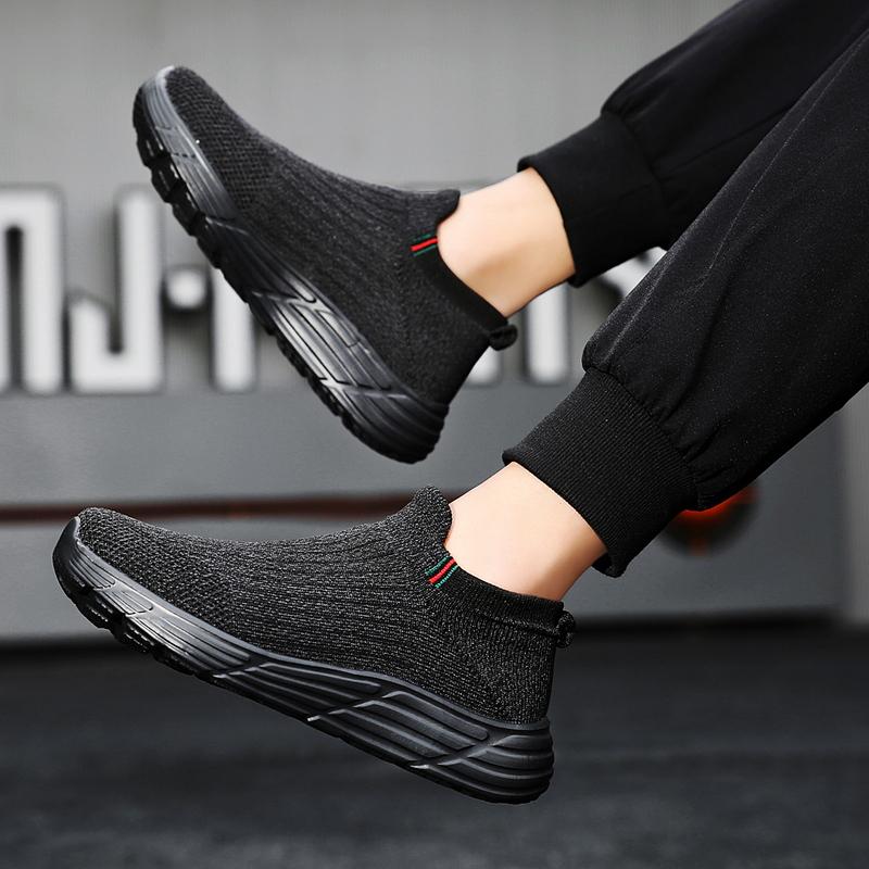 Модные и модные дышащие легкие летные тканые туфли большого размера, походная обувь, носки, обувь для спорта и отдыха на открытом воздухе