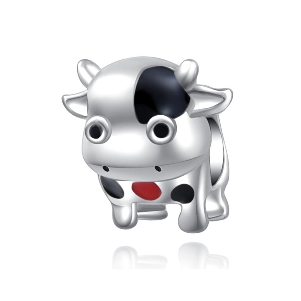 Новый Медный Лев Черный Кот Корова Леопард Змея Сова Шарм Бусина Подходит Для Оригинального Браслета Ожерелья Сделай Сам Женские Бутиковые Украшения