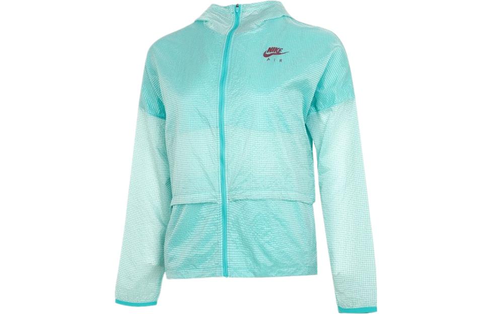 Nike Куртка женская стираная утиный пух Циан DM7794-392
