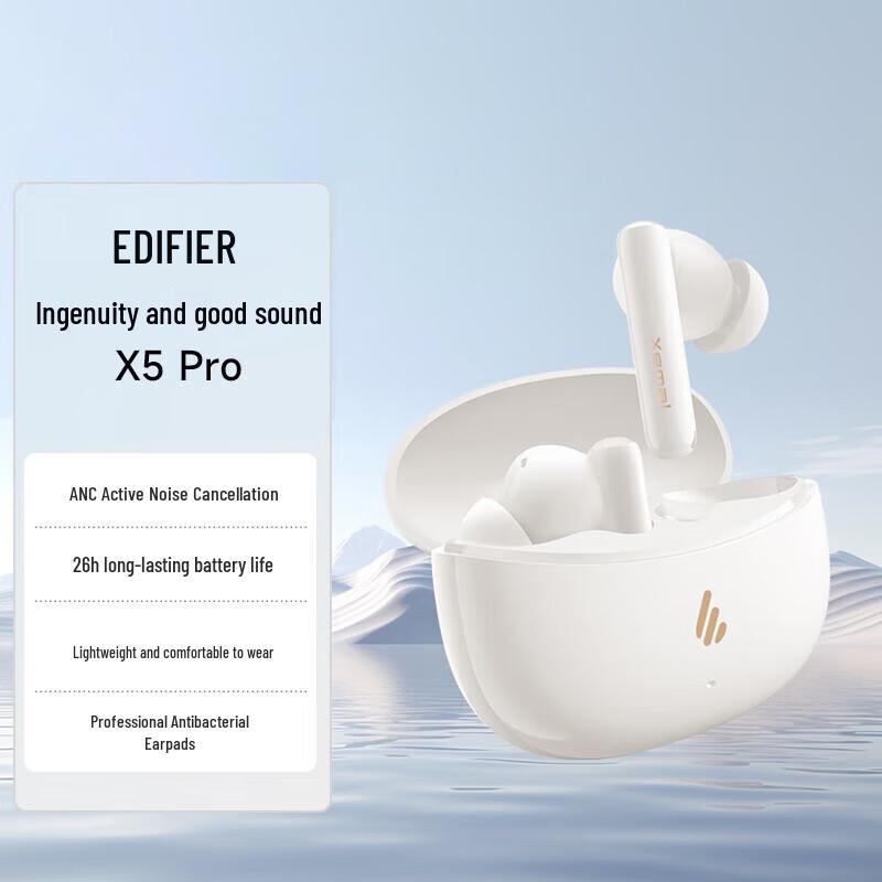 Edifier Semai X5 Pro True Wireless Active Noise Cancelling Earbuds