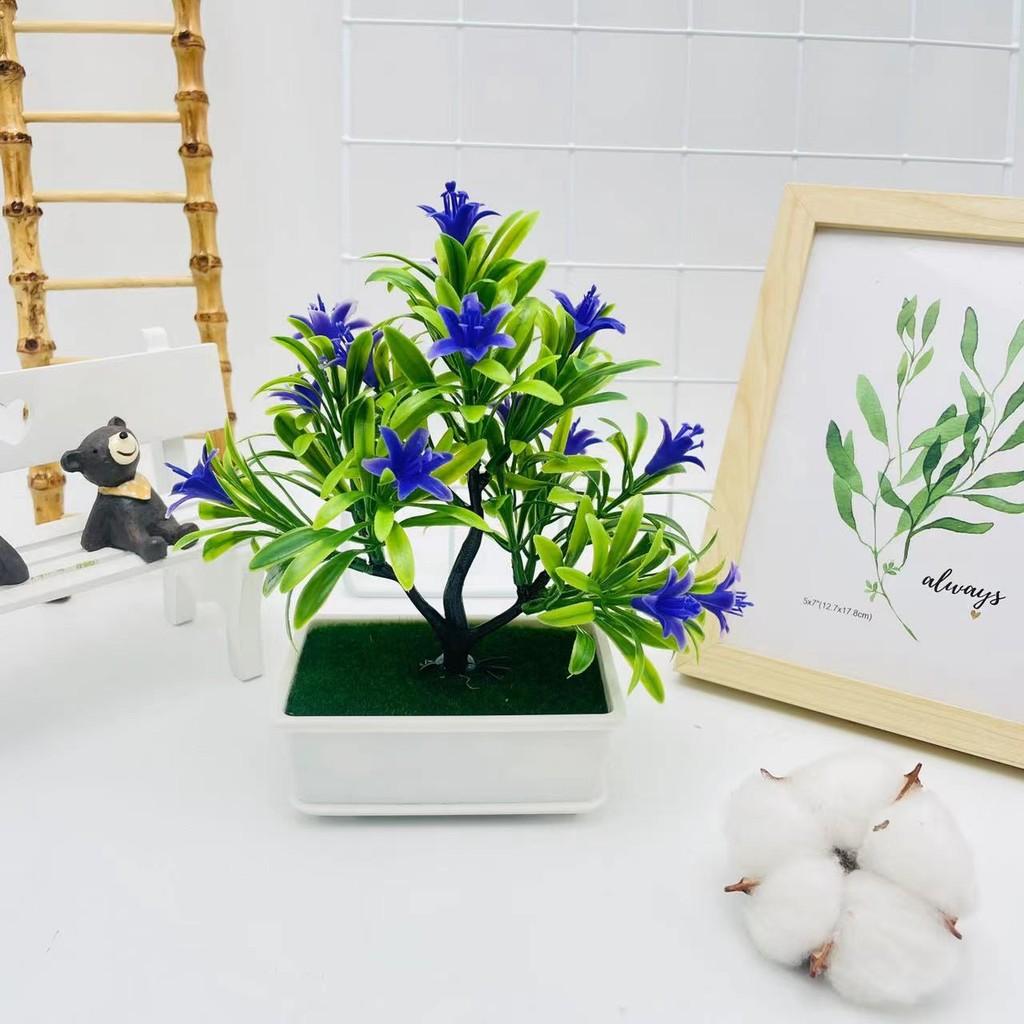 Cymbidium Garden Tree Decor Potted Plant With Realistic Look For Use Indoor