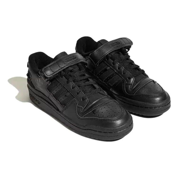 adidas Оригинальные низкие кроссовки Forum 84 Кроссовки унисекс Черный HP2073