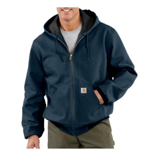 Парка Carhartt Big Tall Duck Active US Blue Мужская с термоподкладкой, J131, Размер X-Large, Цвет