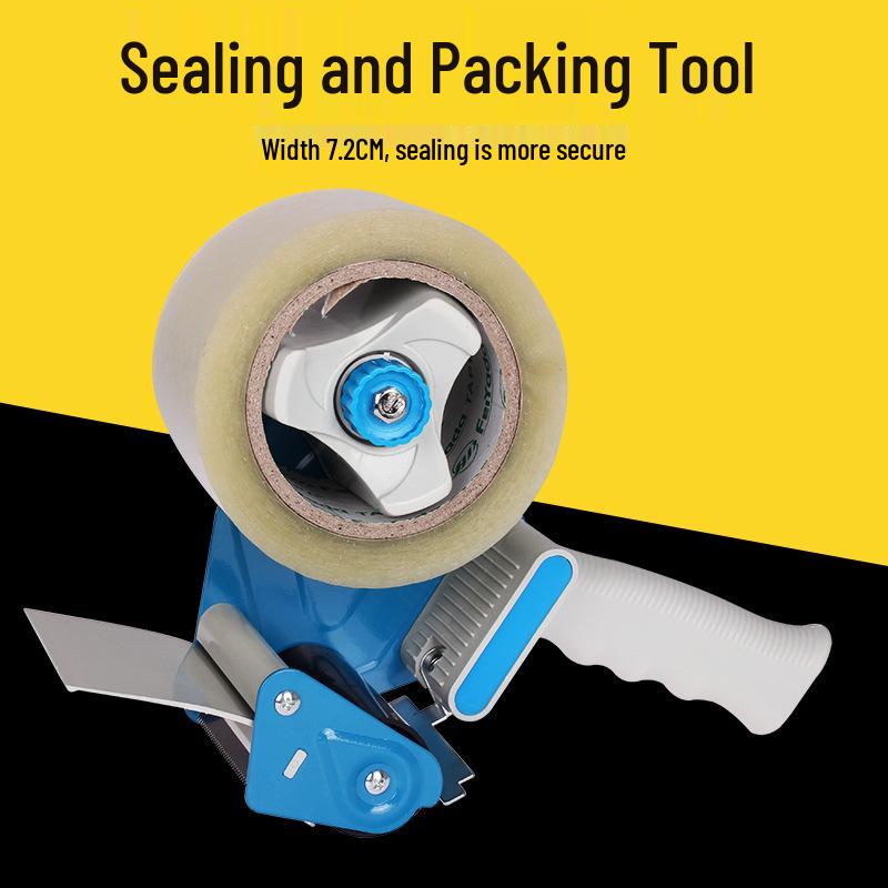 72mm Metal Tape Dispenser Handheld Cutter Sealing Machine 3-inch