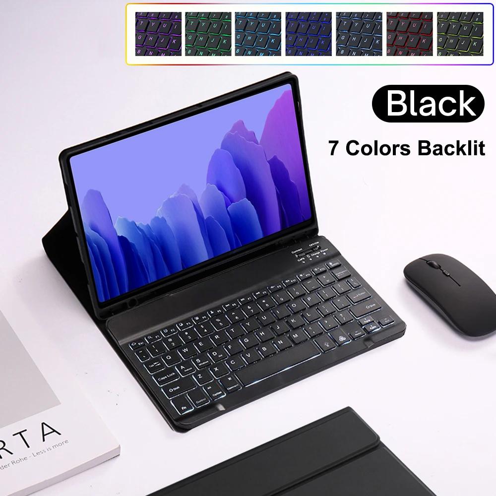 Case for Samsung Galaxy Tab A7 10.4inch Detachable Bluetooth Keyboard Case For Samsung Tab A7 SM-T500/T503/T505/T507/T509