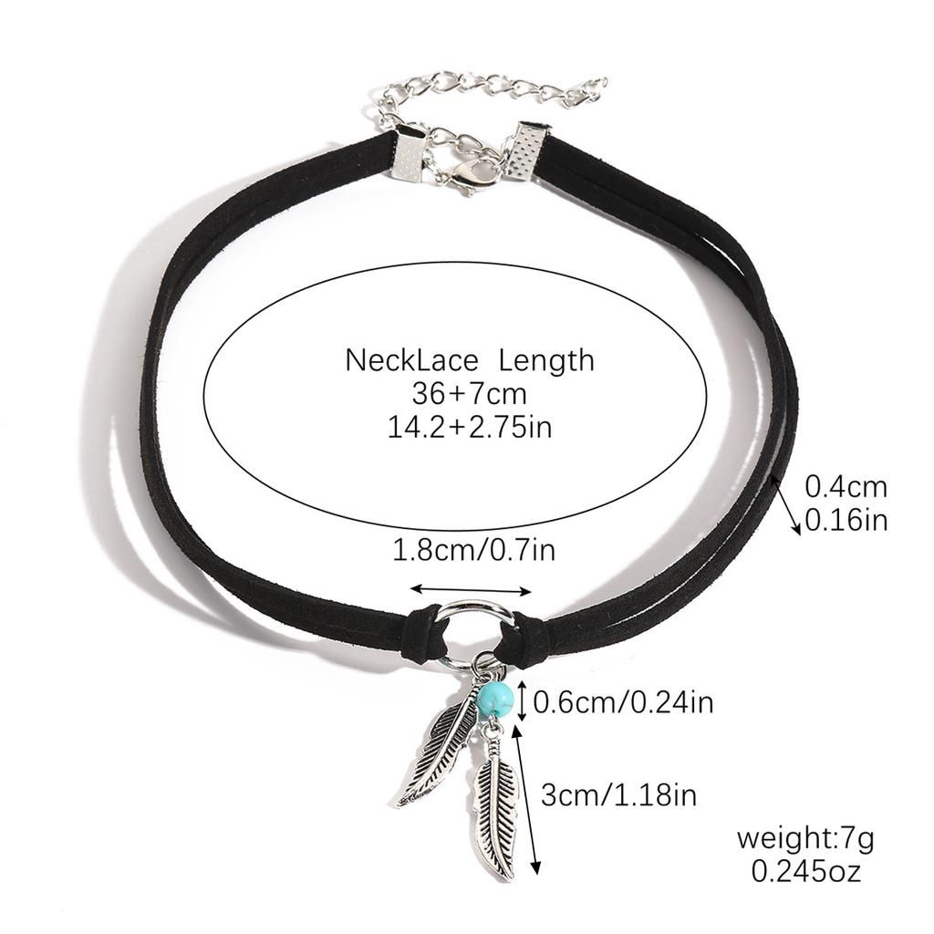 Ожерелье для женщин в стиле бохо, этническое, листья, геометрические, круглые, женское, колье, шея, красивое, элегантное, для нее