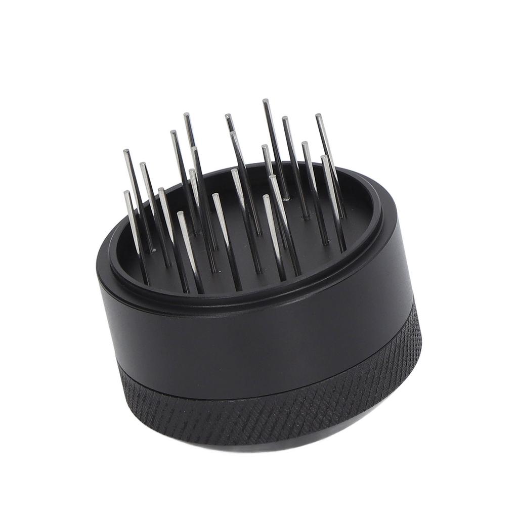 Coffee Needle Distributor Rustproof Stainless Steel Needle Coffee Stirrer with Base for Cafes Home