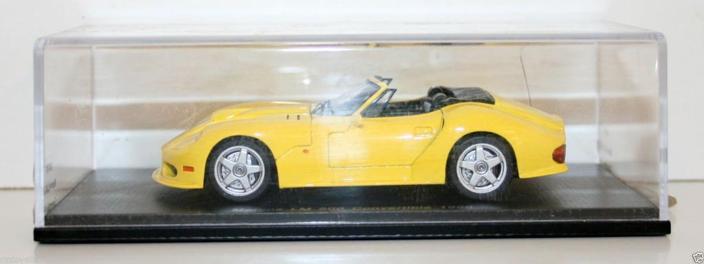 Spark Marcos LM 500 Кабриолет 96 Желтый Готовая модель 1/43 (S0787)