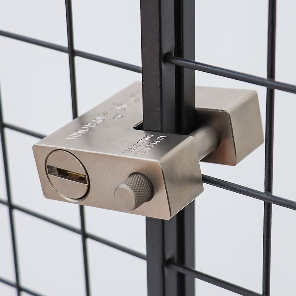 Rectangular Extra Thick 94MM Armoured Padlock Container Warehouse Keys Security Lock Container Lock