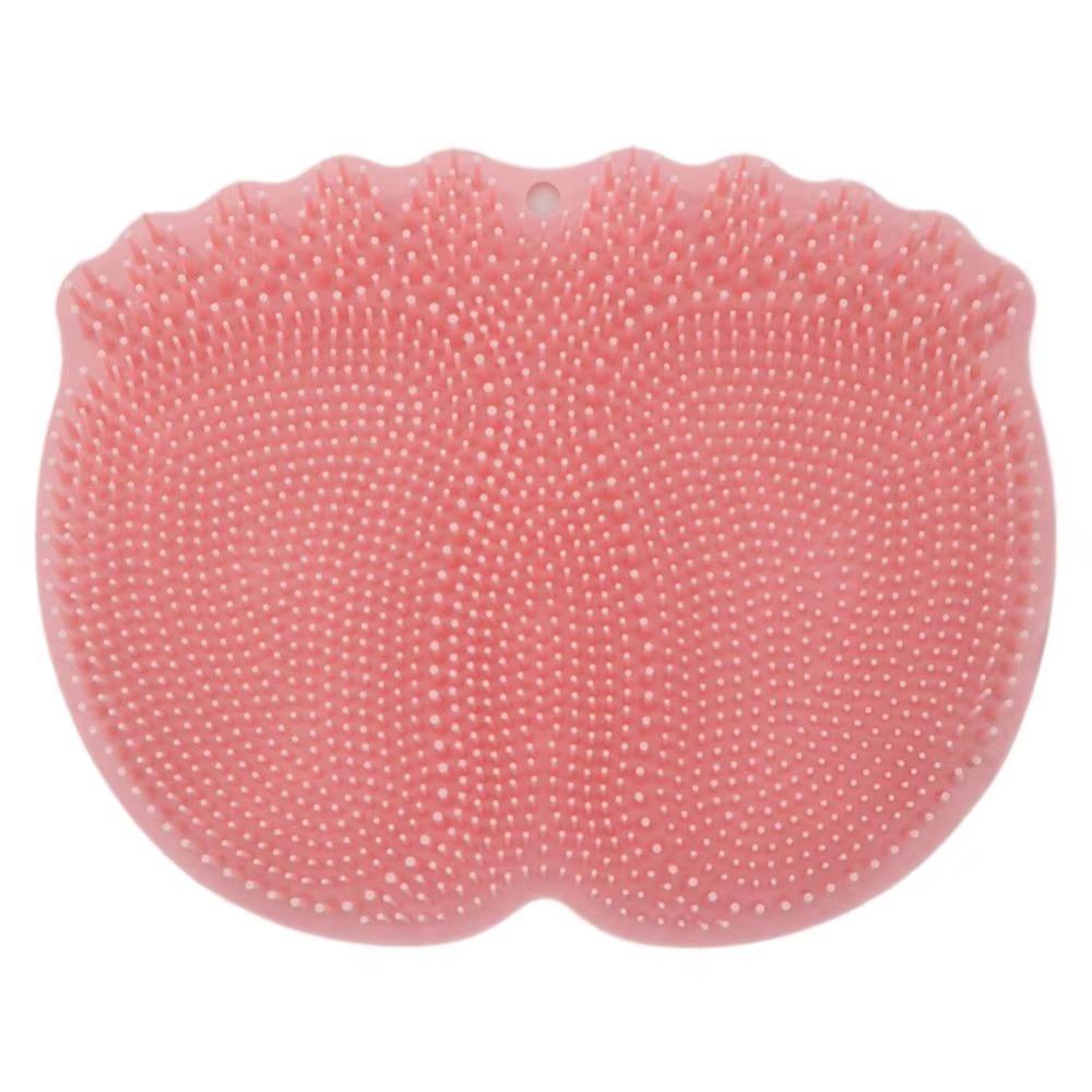 Exfoliation Silicone Foot Cleaning Massage Mat Non Slip Foot Scrubber Pad  for Daily Bath Use