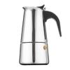 4 Cups Coffee Maker Pot Stainless Steel Mocha Espresso Latte Stovetop Filter Coffee Maker Coffee Pot for Kitchen
