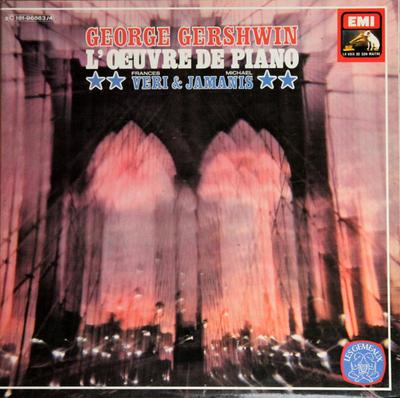 LP Пластинка ДЖОРДЖ ГЕРШВИН, ФРЭНСИС ВЕРИ И МИК - Гершвин: Фортепианное произведение 2C181968634 Голос его 1976 Франция Классика Б/у