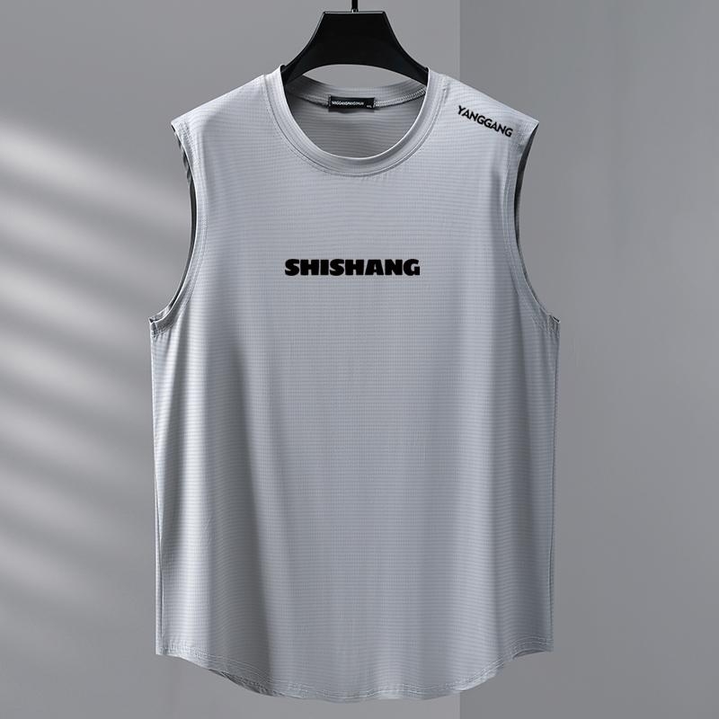 Большие размеры 4XL-10XL свободная футболка без рукавов для мужчин летние топы повседневная футболка летняя одежда