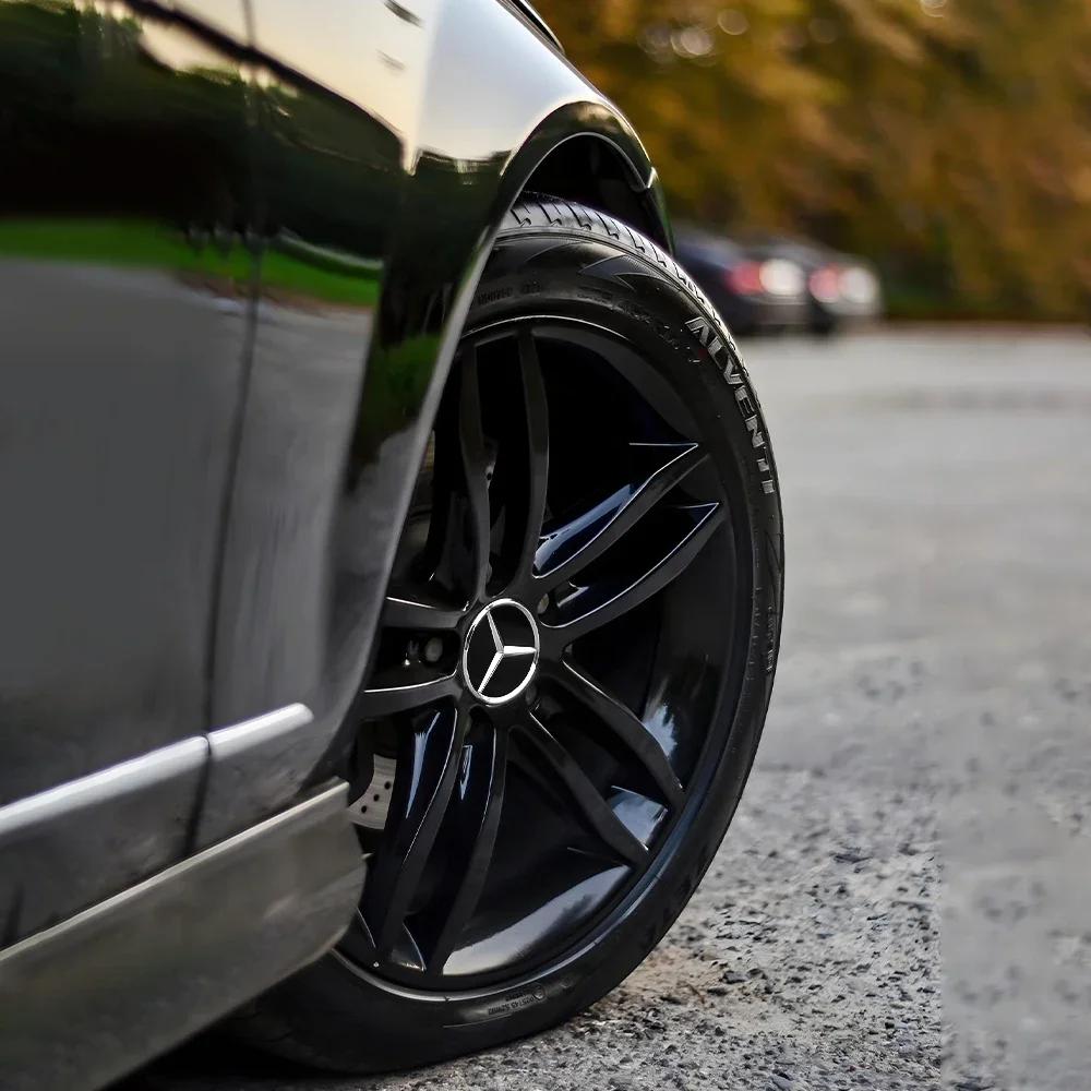 Новая 80% 4 шт. 75 мм центральная заглушка ступицы колеса Mercedes Benz AMG W220 для Mercedes Benz A B C E GLE GLK GL SLK CLA CLK W203 W204 W205