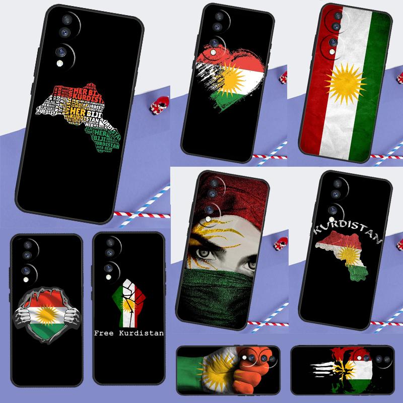 Kurdistan Flag Case For Honor Magic 7 5 6 Lite Honor X9b X9a X8b X8a X8 X9 X9c 50 70 90 Lite 200 Pro Cover