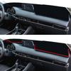Для Mazda 3 Axela BP      2024 2025 Чехол на приборную панель автомобиля Коврик на панель Солнцезащитный коврик Подушка Ковер Аксессуары против УФ-лучей
