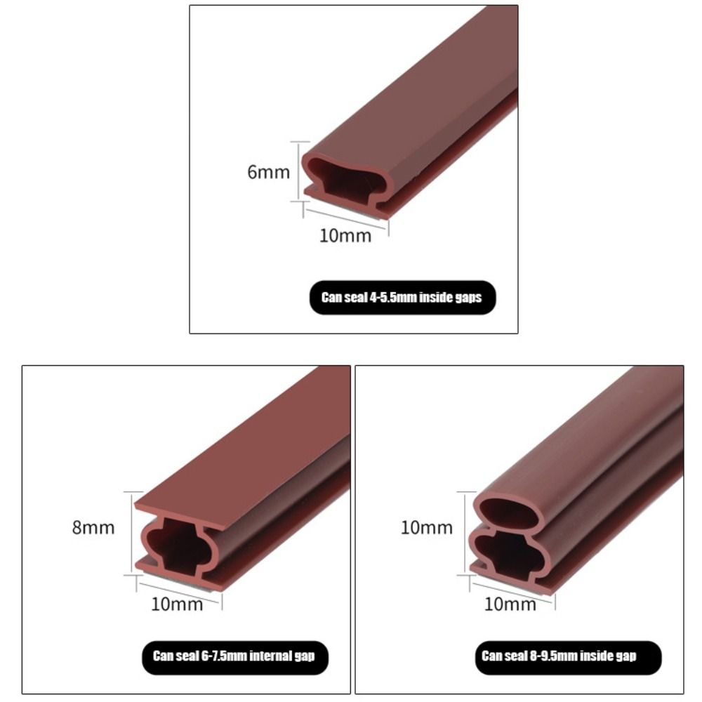 Водонепроницаемая уплотнительная лента для дверных стыков Ударопрочная Уплотнительная наклейка для дверных стыков Ветрозащитная Офис