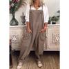 Plus Size Womens Casual Loose Baggy Playsuit Romper Jumpsuit Overalls Dungarees