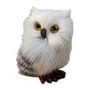 Mini Cute White Owl Toy Home Decoration Christmas New Year Gift