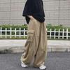 Men's American Street Harajuku Loose-Fit Retro Wide-Leg Overalls