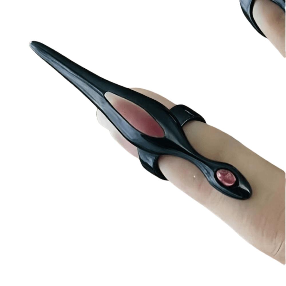 5Pcs Dark Aesthetic Claw Nail Rings Gothic Finger Guards Jewelry Accessory Fingertip Ring Cosplay