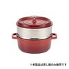 Mannen Gioia 24cm Stainless Steel Steamer, for Steamers, Casseroles, and Pots (XC-ST24)