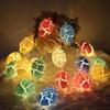 Warm White Easter String Lights LED Lighting Cracked Egg LED Light  Easter Party