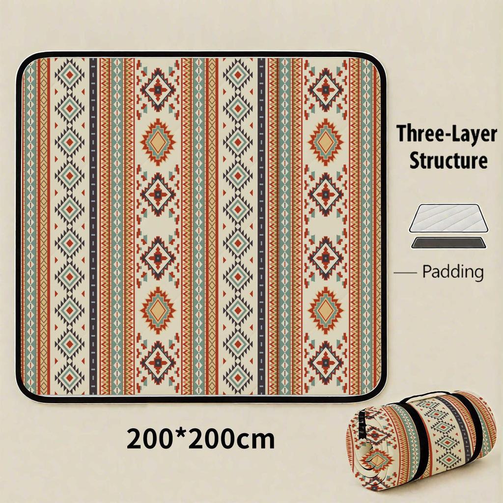Thickened Waterproof Outdoor Picnic & Camping Mat - Foldable, Moisture-Proof, Portable
