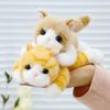 Marine Animal Sea Turtle Stuffed Doll Fluffy Little Cat Plush Doll Tortoise Plush Toy  Car Decor