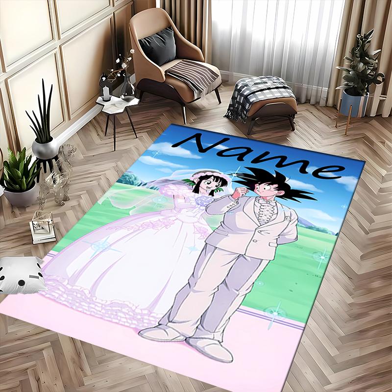 Custom personalization Dragon Ball Area Rug - Perfect For Kitchen, Bathroom,Laundry Room Decor Large Size Available,Gift All Seasons