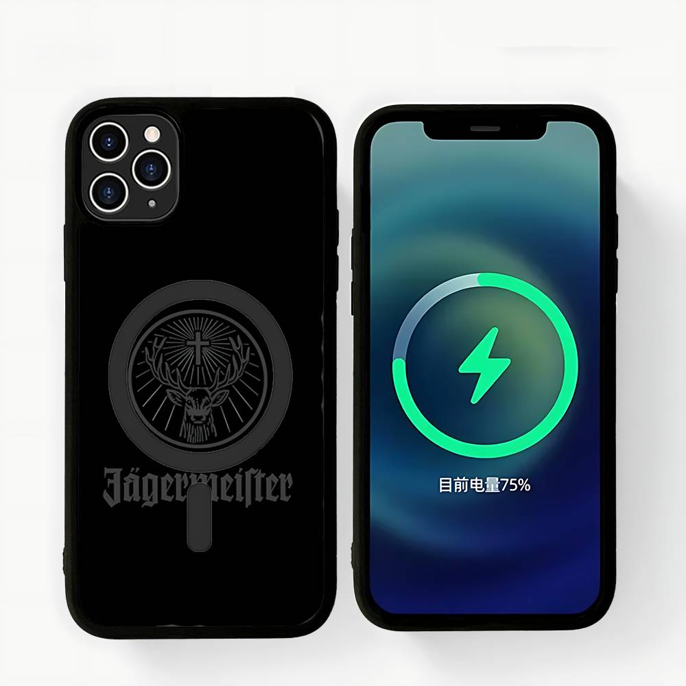 Горячие J-Jagermeisters Для Magsafe Магнитный Беспроводной Для IPhone 17 Pro Max 15 Plus 14 13 12 11 16 Pro Чехол Для Телефона