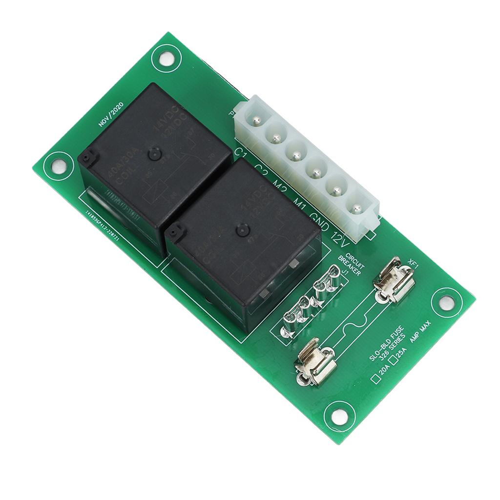 12V RV Power Gear Relay Control Board 14‑1130 High Performance 20 Amps Fuse for Fleetwood 246063