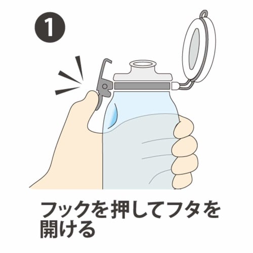 Seisho Cellar Mate Storage Jar, One-Push Convenient Bottle, Condiment Container, Dressing Bottle, Glass Container, 500ml, Made in Japan, 223415