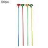 100 Pcs Balloon Holder Sticks Plastic Balloon Holders And Cups for Tying Balloons Arch Anniversary Birthday Parties Graduation Wedding Decoration