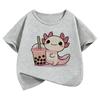100% Cotton New Children Clothing Girls Russian Cartoon The Fixies T Shirt Funny Baby Boys Summer Tops Short Sleeve Kids T-shirt