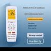 Universal Air Conditioner Remote Control for Gree, Midea, Hualing, Haier, Handian, Chigo, and More Major Brands