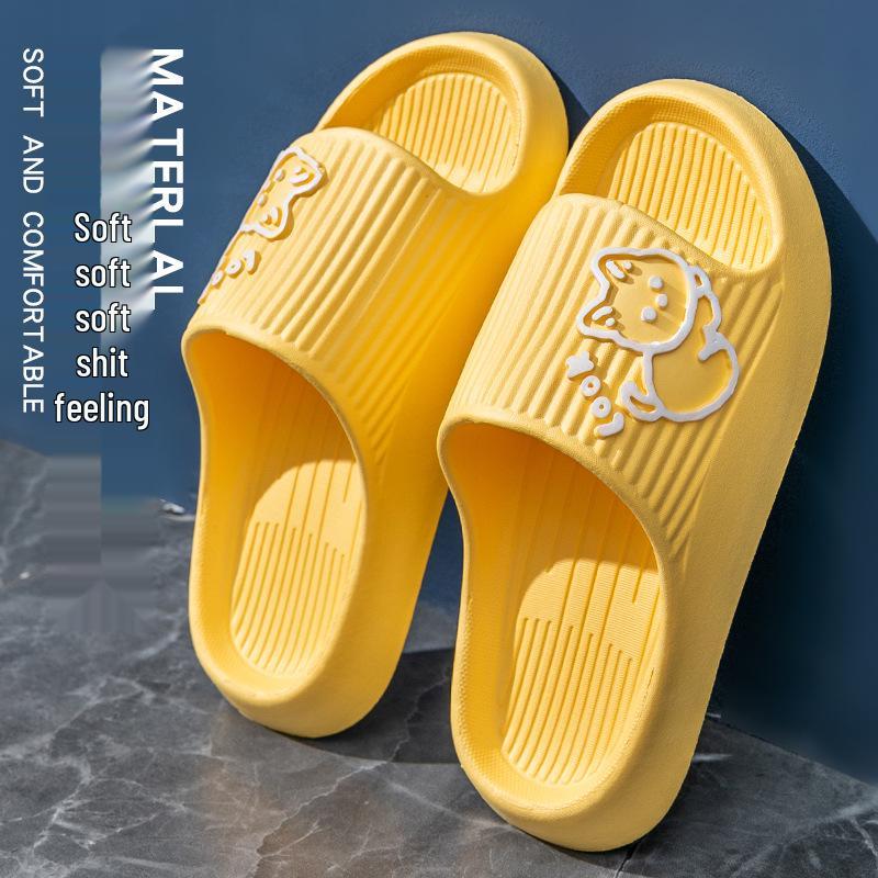 Благоприятные красные нескользящие тапочки для ванной для пары - Мягкая толстая подошва для летних свадеб