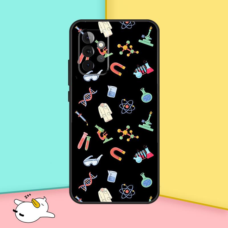 Chemistry Laboratory Phone Case For Samsung Galaxy A15 A25 A35 A55 A53 A33 A13 A52 A32 A12 A51 A71 A14 A34 A54