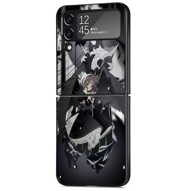 Чехол для Samsung Galaxy ZFlip3 Z Flip 4 ZFlip Z Flip 3 5G ZFlip4 противоударный жесткий ПК Funda Japan Sailors-Cute Moons