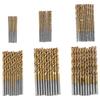 60PCS 135° Split Point Drilling Tools Jobber Length Micro Drill Bits Twist Drill Bits  Wood Drilling
