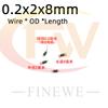 10 ШТ  Проволока 0,2 мм Длина 5-50 мм Нержавеющая сталь  Мини-пружина  DIY Механическая Маленькая  Растягивающая пружина
