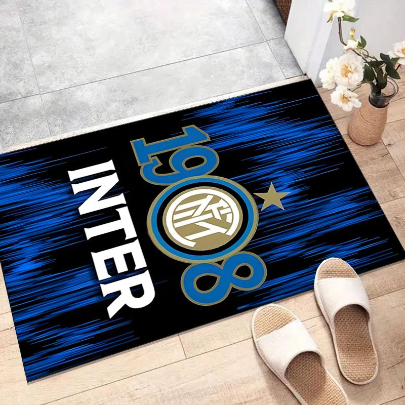 I-Internazionale MilanoPrinted Area Rug Carpet for Bedroom Living Room Home Decor Rugs Mat Non Slip Mat Rug for Bedside
