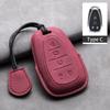 Leather Car Key Case Cover Protective Shell For Chevrolet Chevy Malibu Camaro Cruze Traverse Spark Equinox Sonic Volt Keychain