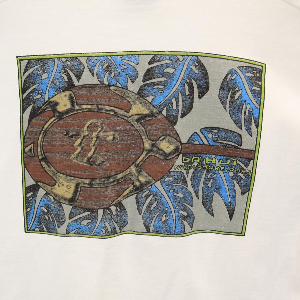 Da Hui 90s Made In USA Old Back Print Short Sleeve T-shirt Single Stitch Men's Used