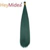 22-28Inch Straight Pony Hair Bundles Crochet Braids Hair Silky Colorful Synthetic Braiding Hair Ombre Synthetic Hair For Women